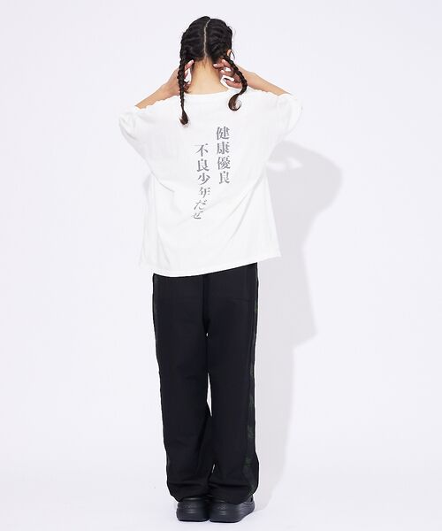 ABAHOUSE / アバハウス Tシャツ | 【REMI RELIEF / レミ レリーフ】 AKIRAMETE MESSAG | 詳細2