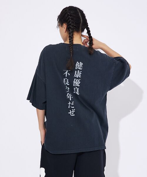 ABAHOUSE / アバハウス Tシャツ | 【REMI RELIEF / レミ レリーフ】 AKIRAMETE MESSAG | 詳細6