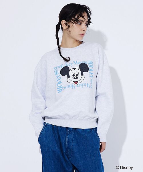 ABAHOUSE / アバハウス スウェット | 【GOOD ROCK SPEED/グッドロックスピード】MICKEY MOUSE | 詳細1