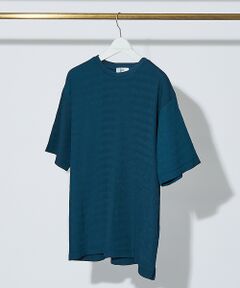 ABAHOUSE / アバハウス Tシャツ | 【AH ABAHOUSE】楊柳クルーネック半袖Tシャツ