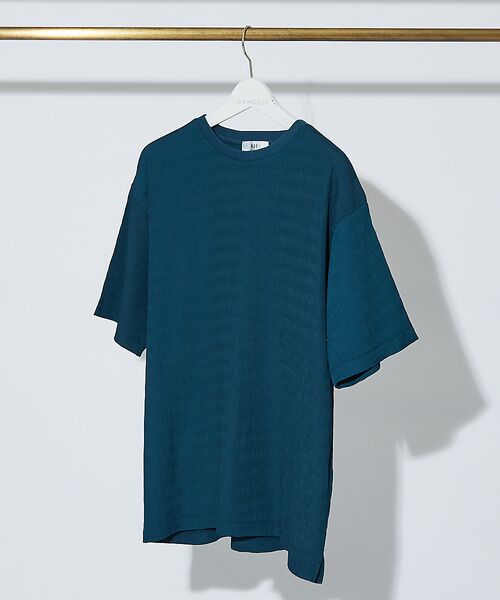 ABAHOUSE/アバハウス 【AH ABAHOUSE】楊柳クルーネック半袖Tシャツ【予約】 ダークグリーン 46 ABAHOUSE/アバハウス 【AH ABAHOUSE】楊柳クルーネック半袖Tシャツ【予約】 ダークグリーン 46