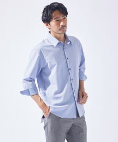 ABAHOUSE / アバハウス シャツ・ブラウス | 【リネンタッチ】7分袖シャツ