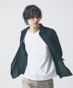 ABAHOUSE / アバハウス シャツ・ブラウス | 【リネンタッチ】7分袖シャツ