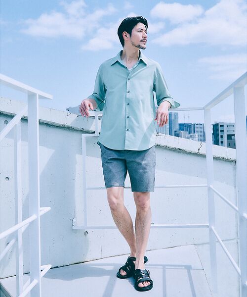 ABAHOUSE / アバハウス シャツ・ブラウス | 【リネンタッチ】7分袖シャツ | 詳細9