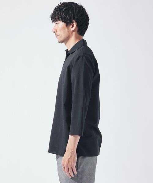 ABAHOUSE / アバハウス シャツ・ブラウス | 【リネンタッチ】カプリ7分袖シャツ | 詳細19