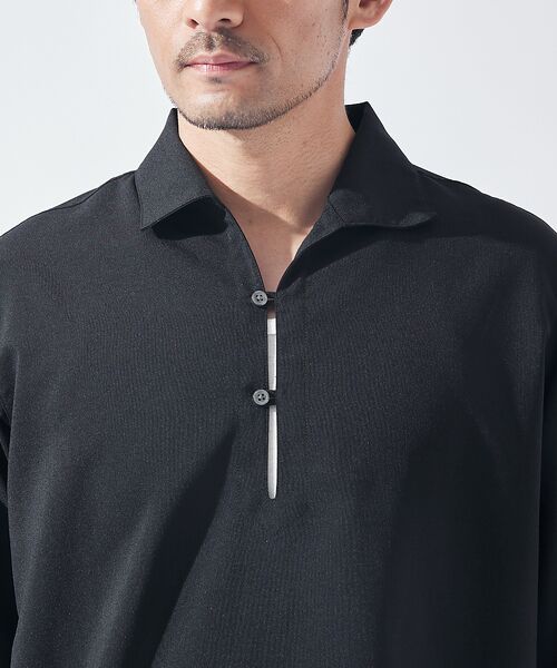 ABAHOUSE / アバハウス シャツ・ブラウス | 【リネンタッチ】カプリ7分袖シャツ | 詳細21