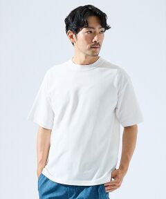 ABAHOUSE / アバハウス Tシャツ | 【快適機能素材】ハイツイスト カノコ 半袖Tシャツ