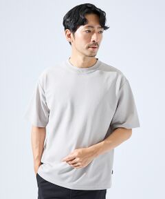ABAHOUSE / アバハウス Tシャツ | 【快適機能素材】ハイツイスト カノコ 半袖Tシャツ