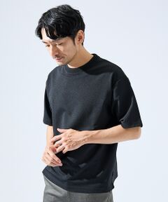 ABAHOUSE / アバハウス Tシャツ | 【快適機能素材】ハイツイスト カノコ 半袖Tシャツ