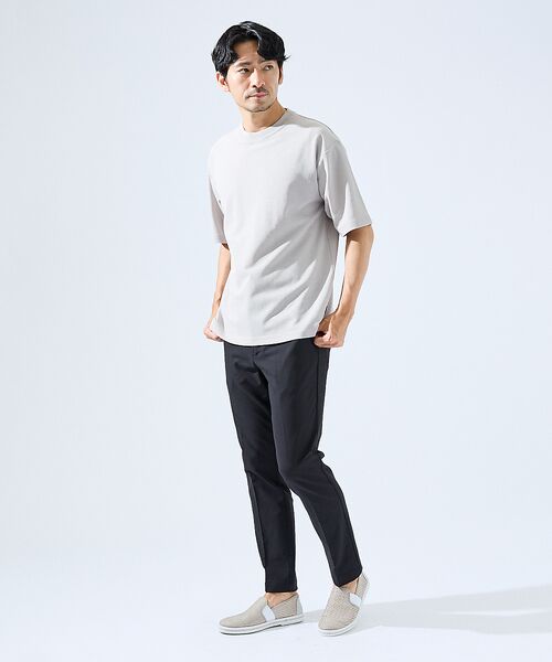 ABAHOUSE / アバハウス Tシャツ | 【快適機能素材】ハイツイスト カノコ 半袖Tシャツ | 詳細5