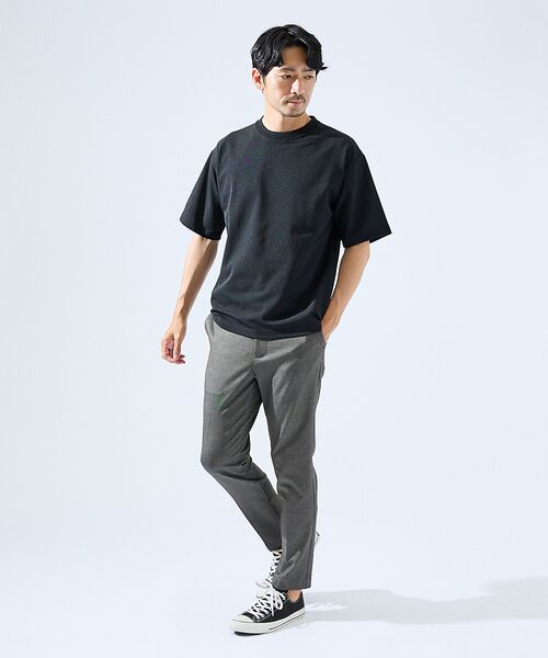 ABAHOUSE / アバハウス Tシャツ | 【快適機能素材】ハイツイスト カノコ 半袖Tシャツ | 詳細15