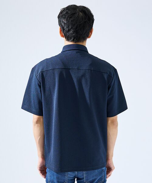 ABAHOUSE / アバハウス ポロシャツ | 【快適機能素材】ハイツイスト カノコ 半袖ポロシャツ | 詳細8