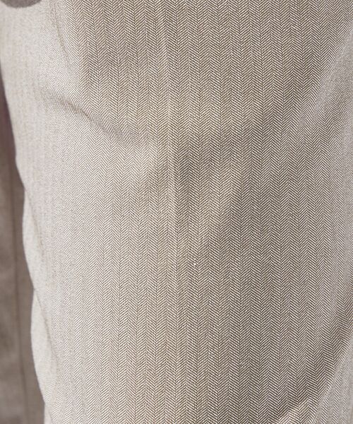 ABAHOUSE / アバハウス パンツ | 【ハイパーストレッチ】ヘリンボーン イージー スラックス パンツ | 詳細2