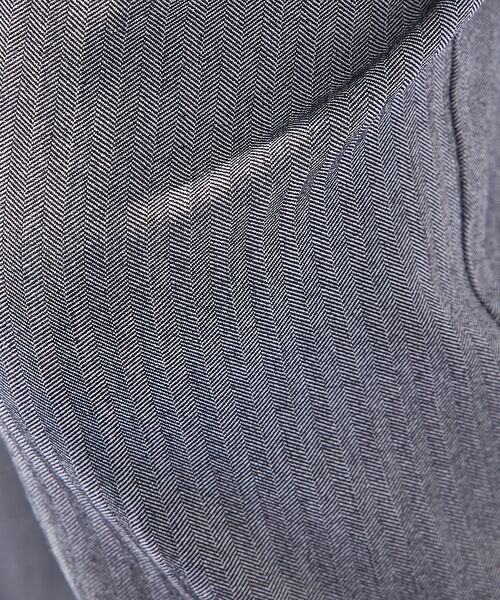 ABAHOUSE / アバハウス パンツ | 【ハイパーストレッチ】ヘリンボーン イージー スラックス パンツ | 詳細10