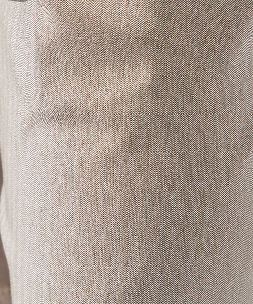 ABAHOUSE / アバハウス ショート・ハーフ・半端丈パンツ | 【ハイパーストレッチ】ヘリンボーン ショートパンツ / ショーツ | 詳細1