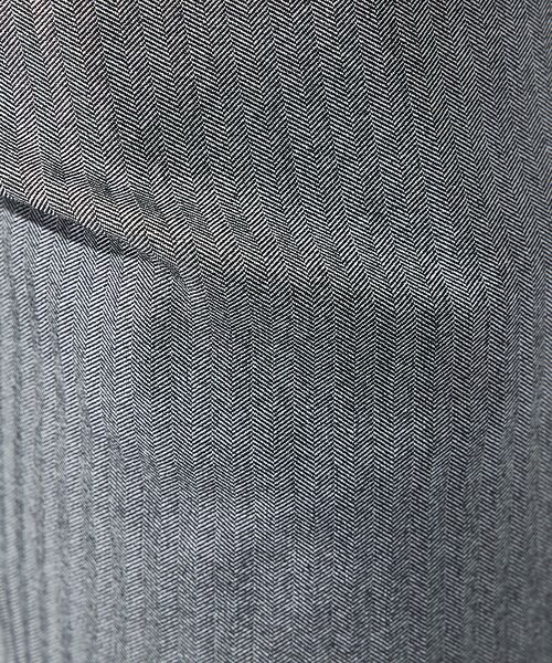 ABAHOUSE / アバハウス ショート・ハーフ・半端丈パンツ | 【ハイパーストレッチ】ヘリンボーン ショートパンツ / ショーツ | 詳細8