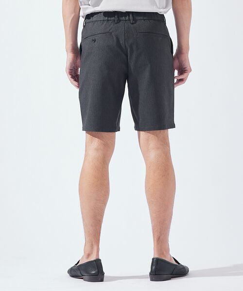 ABAHOUSE / アバハウス ショート・ハーフ・半端丈パンツ | 【ハイパーストレッチ】ヘリンボーン ショートパンツ / ショーツ | 詳細13