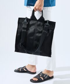 ABAHOUSE / アバハウス トートバッグ | 【L.E.D.BITES】Duffle　2way トートバッグ　B-6191