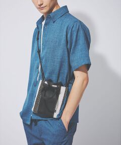 ABAHOUSE / アバハウス ショルダーバッグ | 【L.E.D.BITES】Duffle　薄マチミニショルダーバッグ　B-6193