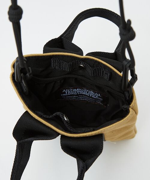 ABAHOUSE / アバハウス ショルダーバッグ | 【L.E.D.BITES】Duffle　薄マチミニショルダーバッグ　B-6193 | 詳細8