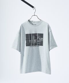 ABAHOUSE / アバハウス Tシャツ | DoNotDisturb グラフィック プリント 半袖Tシャツ/オーバーサイズ/