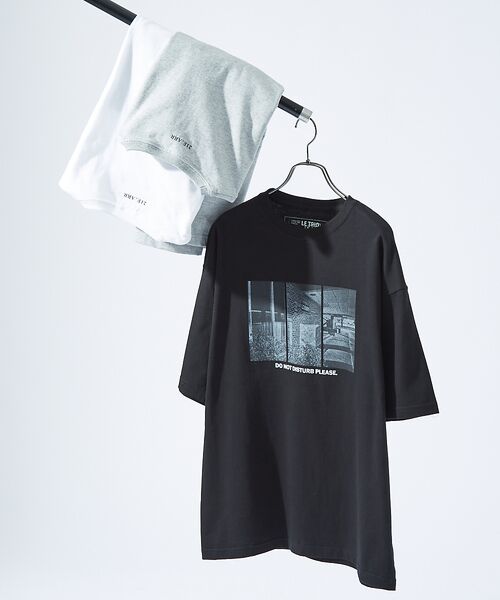 ABAHOUSE / アバハウス Tシャツ | DoNotDisturb グラフィック プリント 半袖Tシャツ/オーバーサイズ/ | 詳細12