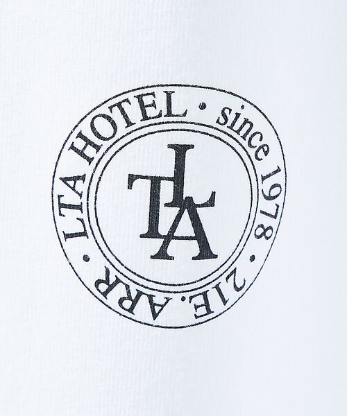 ABAHOUSE / アバハウス Tシャツ | バックプリント グラフィック 半袖Tシャツ/オーバーサイズ/LE TRIO AB | 詳細1