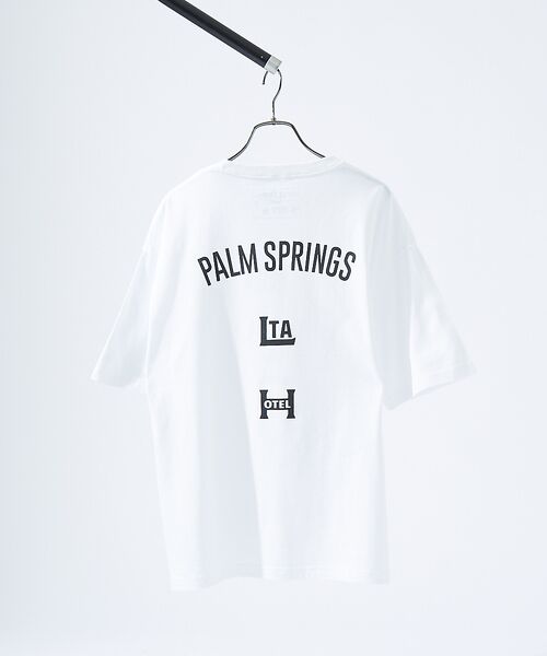 ABAHOUSE / アバハウス Tシャツ | バックプリント グラフィック 半袖Tシャツ/オーバーサイズ/LE TRIO AB | 詳細3