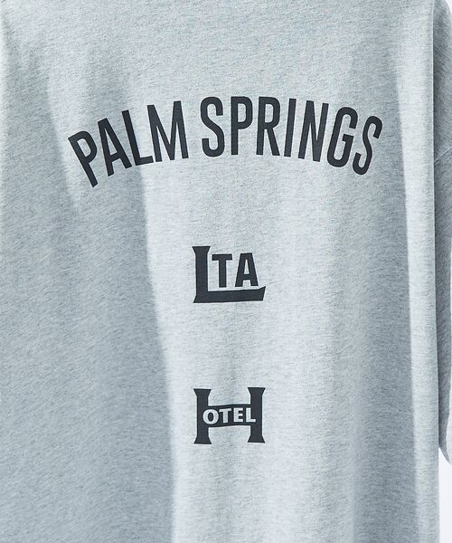 ABAHOUSE / アバハウス Tシャツ | バックプリント グラフィック 半袖Tシャツ/オーバーサイズ/LE TRIO AB | 詳細8