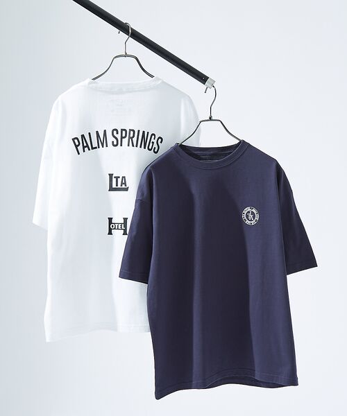 ABAHOUSE / アバハウス Tシャツ | バックプリント グラフィック 半袖Tシャツ/オーバーサイズ/LE TRIO AB | 詳細13