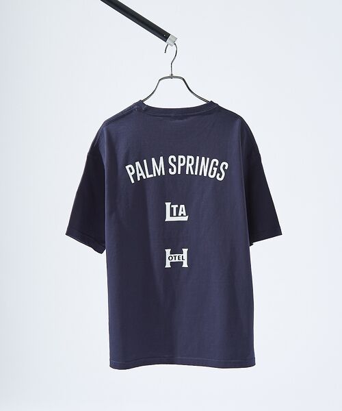 ABAHOUSE / アバハウス Tシャツ | バックプリント グラフィック 半袖Tシャツ/オーバーサイズ/LE TRIO AB | 詳細15