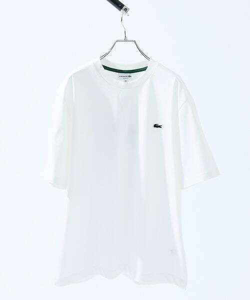 ABAHOUSE / アバハウス Tシャツ | 【LACOSTE / ラコステ】バックプリントベーシックTシャツ | 詳細1