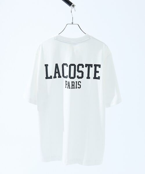 ABAHOUSE / アバハウス Tシャツ | 【LACOSTE / ラコステ】バックプリントベーシックTシャツ | 詳細5