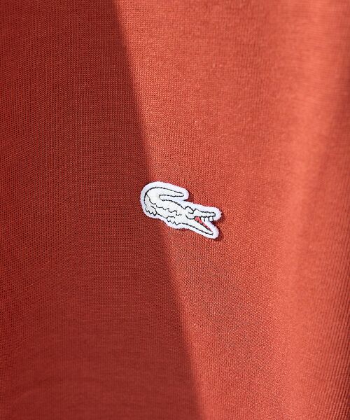 ABAHOUSE / アバハウス Tシャツ | 【LACOSTE / ラコステ】バックプリントベーシックTシャツ | 詳細7