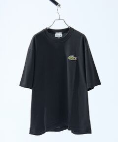 ABAHOUSE / アバハウス Tシャツ | 【LACOSTE / ラコステ】シェニールワニロゴ ルーズフィットTシャツ