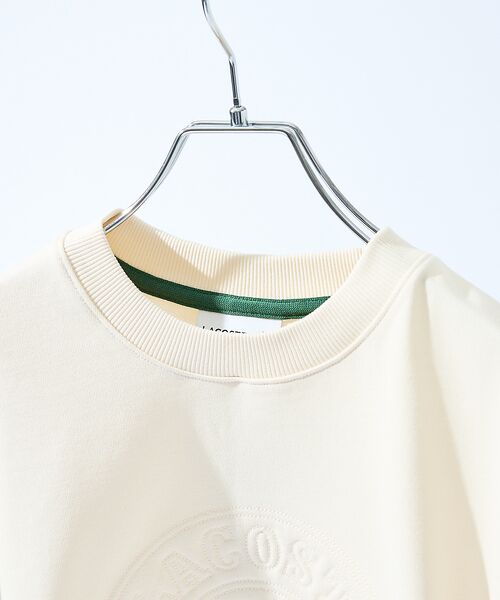 ABAHOUSE / アバハウス Tシャツ | 【LACOSTE / ラコステ】トーン・オン・トーンステッチ半袖スウェット / | 詳細2