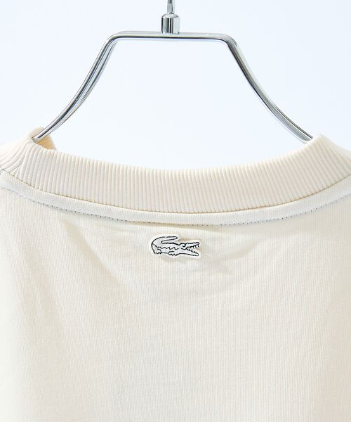 ABAHOUSE / アバハウス Tシャツ | 【LACOSTE / ラコステ】トーン・オン・トーンステッチ半袖スウェット / | 詳細8
