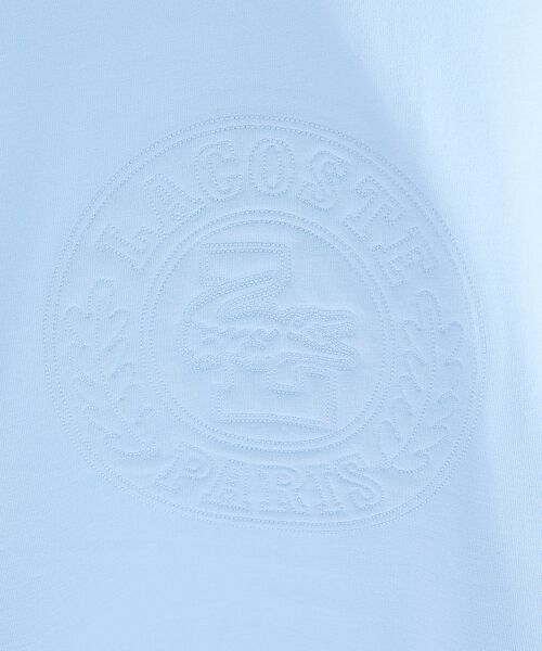 ABAHOUSE / アバハウス Tシャツ | 【LACOSTE / ラコステ】トーン・オン・トーンステッチ半袖スウェット / | 詳細9