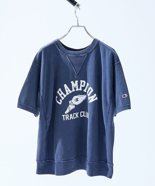 ABAHOUSE / アバハウス Tシャツ | 【Champion】リバースウィーブ(R)ショートスリーブスウェットシャツ / | 詳細13