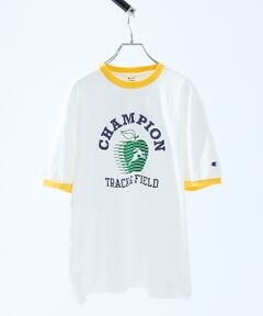 ABAHOUSE / アバハウス Tシャツ | 【Champion】ショートスリーブ リンガーTシャツ