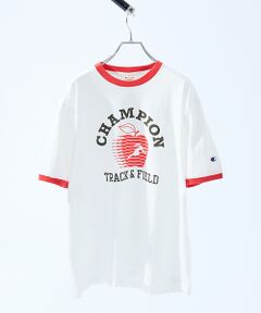 ABAHOUSE / アバハウス Tシャツ | 【Champion】ショートスリーブ リンガーTシャツ