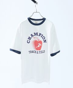 ABAHOUSE / アバハウス Tシャツ | 【Champion】ショートスリーブ リンガーTシャツ