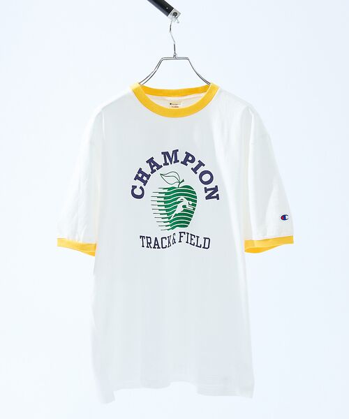 ABAHOUSE / アバハウス Tシャツ | 【Champion】ショートスリーブ リンガーTシャツ | 詳細3