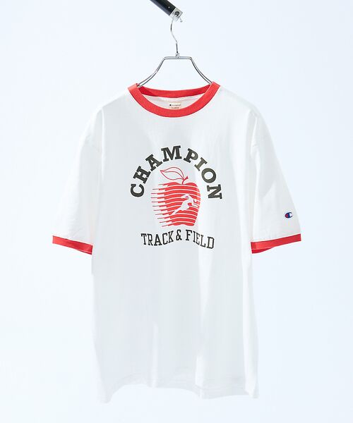 ABAHOUSE / アバハウス Tシャツ | 【Champion】ショートスリーブ リンガーTシャツ | 詳細6