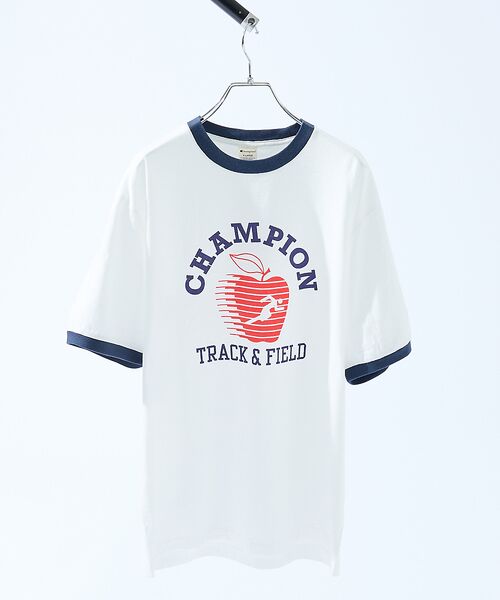 ABAHOUSE / アバハウス Tシャツ | 【Champion】ショートスリーブ リンガーTシャツ | 詳細7