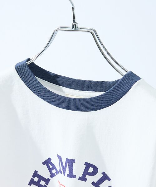 ABAHOUSE / アバハウス Tシャツ | 【Champion】ショートスリーブ リンガーTシャツ | 詳細8