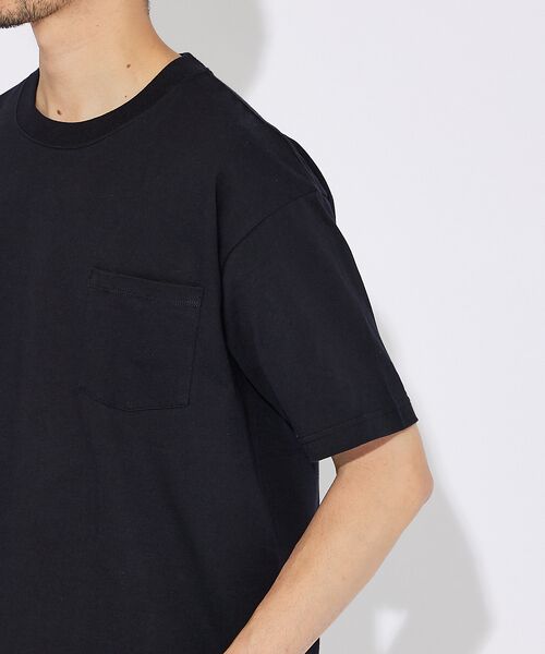 ABAHOUSE / アバハウス Tシャツ | 【Hanes/ヘインズ】BEEFY-T / ポケットTシャツ / パックTシャツ | 詳細8