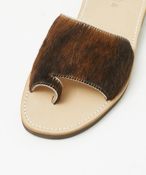 ABAHOUSE / アバハウス サンダル | 【LA BOTTE GARDIANE / ラ ボッタ ガルディエーヌ 】ハラコサ | 詳細7