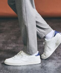 ABAHOUSE / アバハウス スニーカー | 【Reebok/リーボック】クラブシー 85 / CLUB C 85 （チョーク