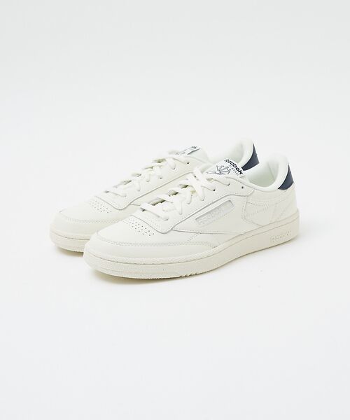 ABAHOUSE / アバハウス スニーカー | 【Reebok/リーボック】クラブシー 85 / CLUB C 85 （チョーク | 詳細1